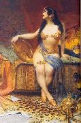 Oscar Pereira da Silva Odalisque oil